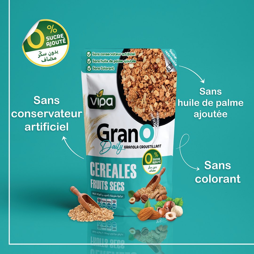 Granola Cereale 0% Sucre Vipa 350Gr