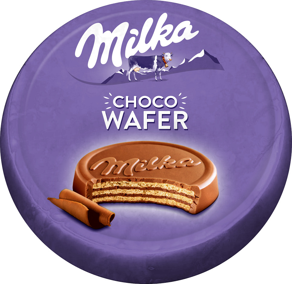 Milka Chocolat Au Lait Waffle 30Gr  Mounet Lebled, Epicerie en Tunisie