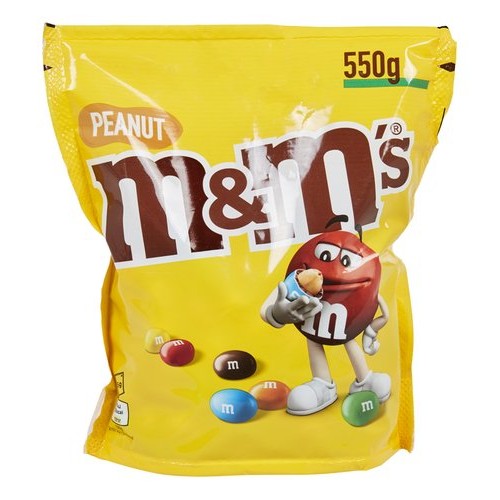 M&M's Chocolat Peanuts Maxi 550 GR