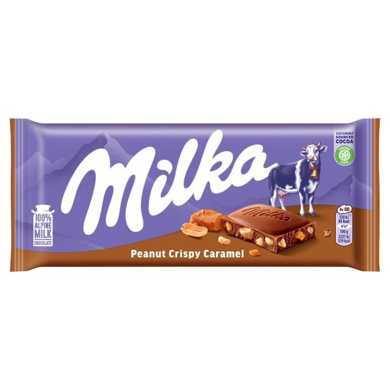 Livraison de tablette de chocolat au lait Milka à domicile