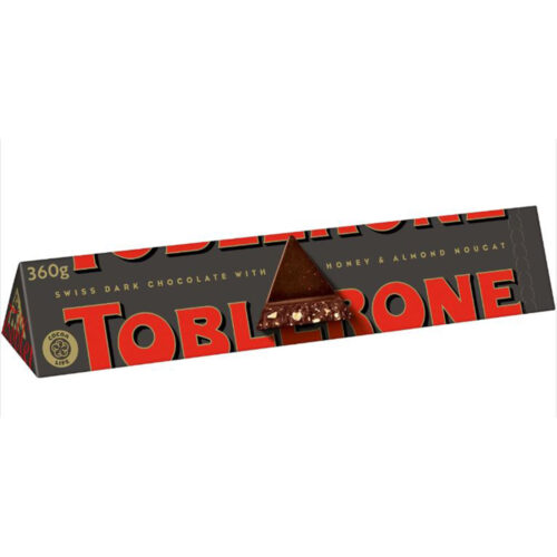 CHOCOLAT TOBLERONE Chocolat Noir 360G